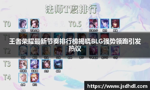 王者荣耀最新节奏排行榜揭晓BLG强势领跑引发热议